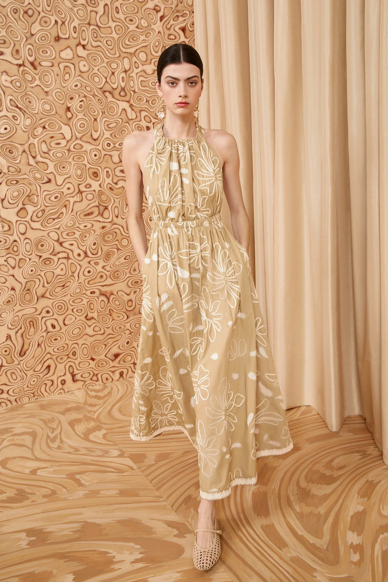 ワンピース apolina Wilma Dress - Golden Grove APOLINA - Wilma Dress（Bellflower Carnation）